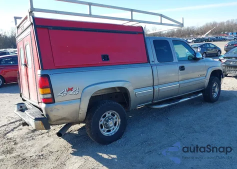 2001 Chevrolet Silverado 2500Hd Lt из США, поврежденный, VIN 1GCHK29U91E204072
